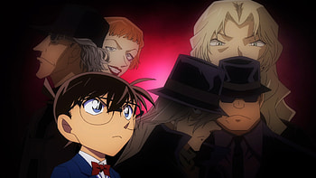 Detective Conan, Gin (Detective Conan), Anime, Conan Edogawa HD wallpaper