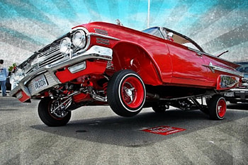 1960 Chevy Impala Lowrider, lifted, chevy, impala, lowrider HD wallpaper