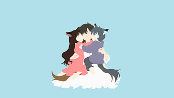 Wolf Children, Beautiful , Anime wonder, Heartfelt moments HD wallpaper