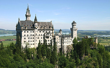 forest castle, architecture, fun, medieval, cool, castle, forest HD wallpaper