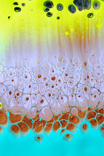 Abstract, Paint, Liquid, Stains, Spots, Tinsel, Sequins HD phone wallpaper