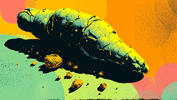 Vibrant Turmeric Delight - Ultra, turmeric, sweet potato, colorful art, food graphy, digital illustration HD wallpaper