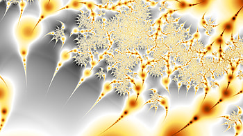 Fractal Art for your - Trippy, yellow, white, digital, psychedelic, trippy, Abstract, fractal HD wallpaper