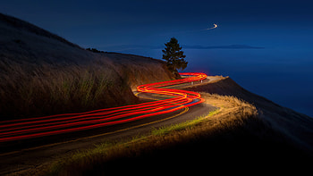 Time Lapse Road , time-lapse, road, graphy HD wallpaper