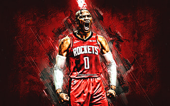 Russell Westbrook, NBA, houston rockets, westbrook HD wallpaper