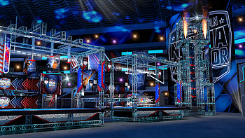 American Ninja Warrior, TV show, Dwayne Burgess, Concept artist HD wallpaper
