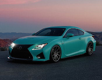 LEXUS-RC-F, Aqua, Lexus, Tint, Custom Wheels HD wallpaper