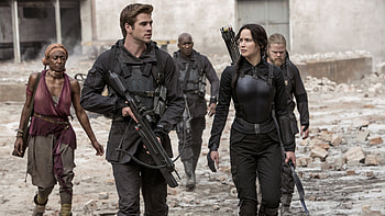 Jennifer Lawrence, Katniss Everdeen, , Background HD wallpaper
