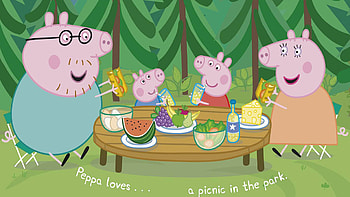Daddy Pig George Pig Grandpa Pig Granny Pig Mummy Pig Suzy Sheep Peppa Pig HD wallpaper