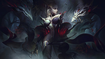 Coven Evelynn, Evelynn, League of, legends, Coven HD wallpaper