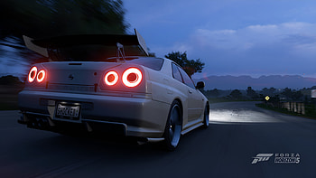 R34 GTR Skyline, Forza Horizon, video game, Forza Horizon 5 HD wallpaper