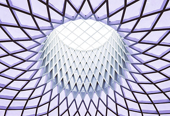 Modern, architecture, skylight, roof, dome, geometric, pattern HD wallpaper