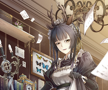 Tsukinogi - Arknights, video game, Arknights HD wallpaper