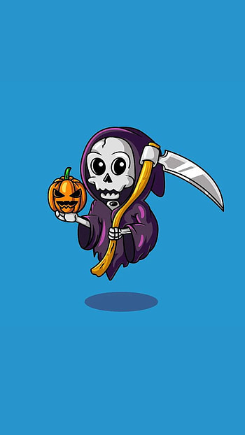 cartoon, art, ghost HD phone wallpaper