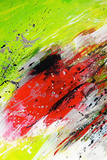 Canvas, Abstract, Multicolored, Motley, Paint, Stains, Spots, Linen HD phone wallpaper