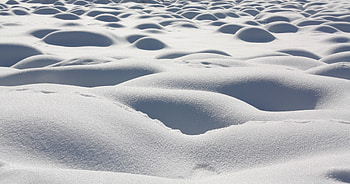 Shining, white, ice layer, landscape, winter HD wallpaper