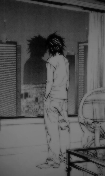 Death note, furniture, chair, Kira HD phone wallpaper