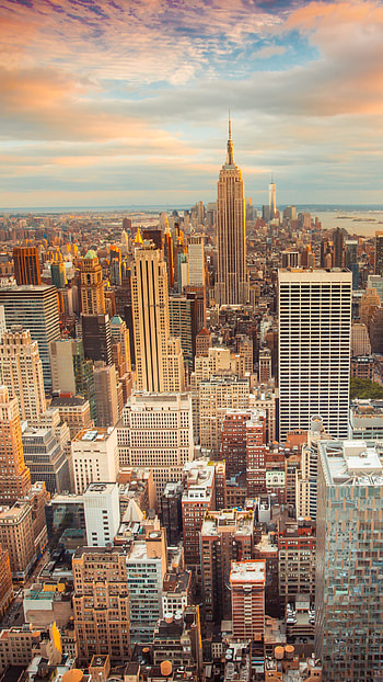 New York street, Man made HD phone wallpaper