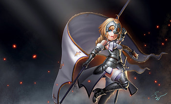 Woman Warrior Little Girl Fate Grand Order Artwork, fate-grand-order, anime-girl, anime, artwork, artist, digital-art HD wallpaper