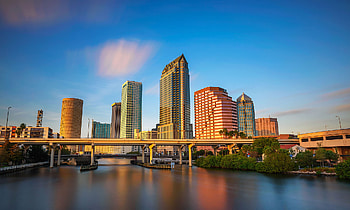 Tampa Skyline, Hometown plumbers, Reliable services, Customer satisfaction HD wallpaper