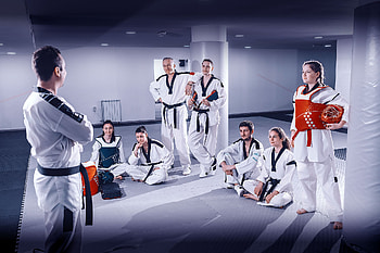 Taekwondo combat sport, Martial art, Taekwondo club, Taekwondo ecole HD wallpaper