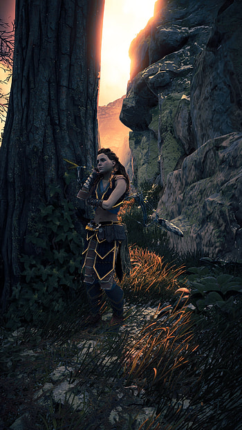Aloy (Horizon Series), video game, Horizon Zero Dawn HD phone wallpaper