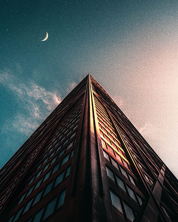 Cities, Architecture, Skyscraper, Building, Facade, Angle, Corner HD phone wallpaper