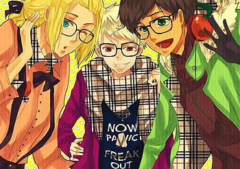 Bad Touch Trio nerds, touch, hetalia, bad, trio HD wallpaper