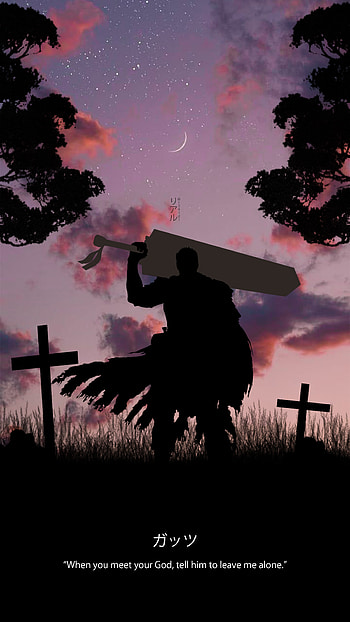 Guts, berserk, r34ld1, anime HD phone wallpaper