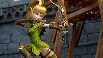 Throne Of Elves, arrow, elves, bow, throne HD wallpaper