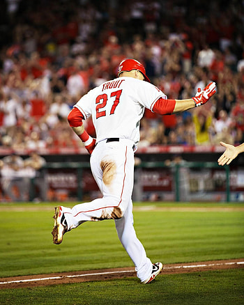 Mike Trout, Baseball HD phone wallpaper