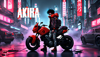 motorcycle, Anime, Akira, anime motorcycle HD wallpaper
