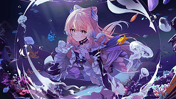 Sangonomiya Kokomi – Enchanting Genshin Impact Beauty, Sangonomiya Kokomi, Genshin Impact HD wallpaper