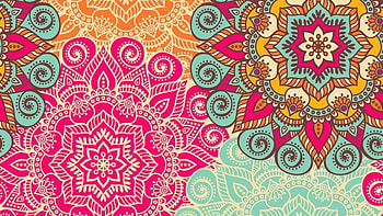 Mandalas , Intricate designs, Symmetrical beauty, Spiritual symbolism HD wallpaper