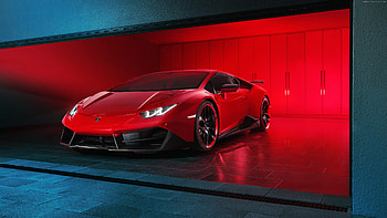 Novitec Torado Lamborghini Huracan, lamborghini-huracan, lamborghini, cars, 2016-cars, red HD wallpaper