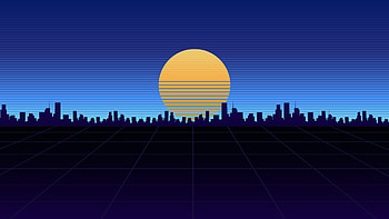 City View Synthwave , synthwave, artist, artwork, digital-art HD wallpaper
