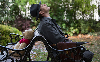 Winnie the Pooh, Ewan McGregor, movie, Christopher Robin HD wallpaper