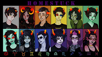 Homestuck Pre Scratch Trolls Together in one . HD wallpaper