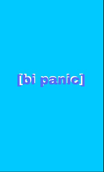 bi panic, aqua, magenta HD phone wallpaper