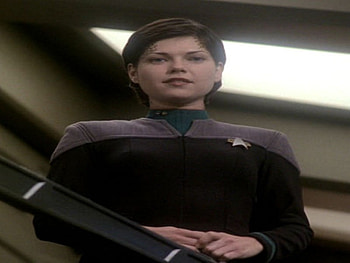 NICOLE DE BOER AS 'TRILL' EZRI DAX, action, tvshow, entertainment, usa HD wallpaper