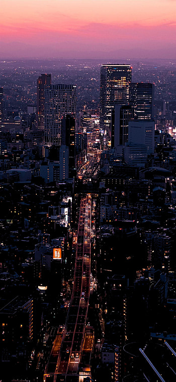 Philadelphia Skyline, Shibuya HD phone wallpaper
