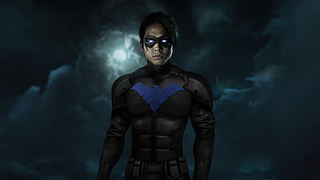 Steven Yeun As NightWing , nightwing, superheroes, artist, artwork, digital-art, artstation HD wallpaper