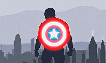 Captain America Shield Artwork, captain-america, shield, artwork, artist, movies, superheroes, deviantart HD wallpaper