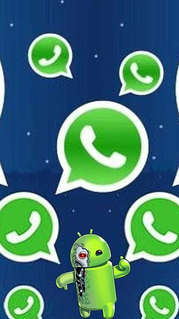 Whatsapp, Android Robot HD phone wallpaper