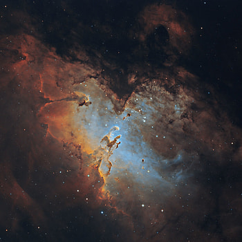 Universe, Stars, Clouds, Shine, Light, Nebula, Galaxy HD phone wallpaper