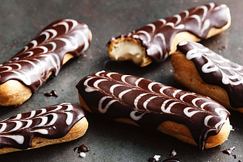 Chocolate Eclairs, fun, entertainment, yummy, cool, food HD wallpaper