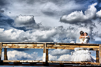 happyness, kiss, lady, sky, man HD wallpaper