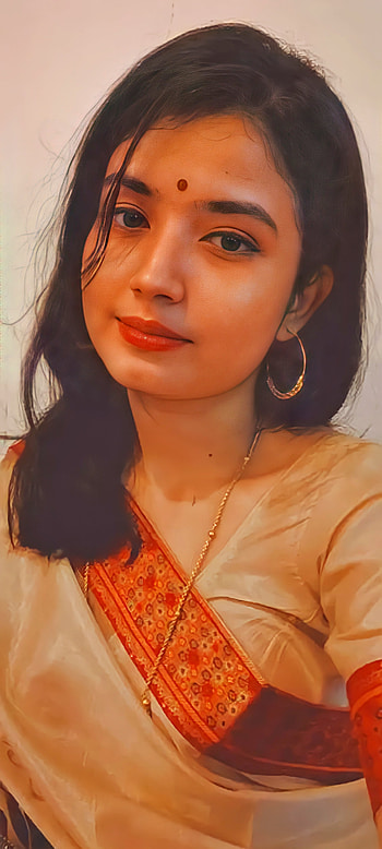 Beautiful girl, face, indian HD phone wallpaper