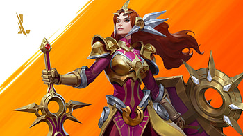 Leona League Of Legends HD wallpaper