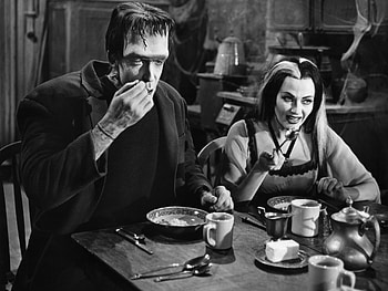 The Munsters, Classic movie, , Dark background HD wallpaper